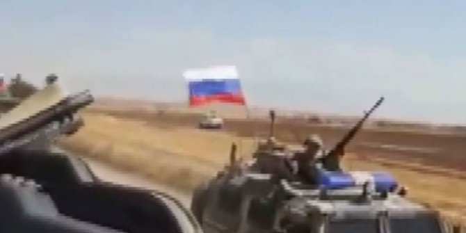Rus-ABD askeri araçları Suriye'de açık arazide çarpıştı