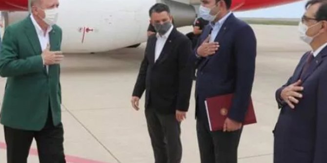 Cumhurbaşkanı Erdoğan Giresun'da