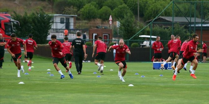 A Milli Futbol Takımı, Macaristan maçı hazırlıklarına başladı