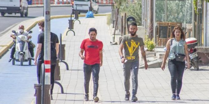 Vaka sayılarının düşüşe geçtiği Mardin'de kurallara uyulmuyor