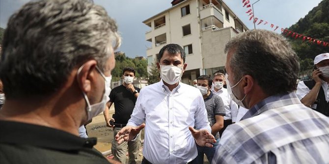 Çevre ve Şehircilik Bakanı Kurum: En geç 1 yıl içerisinde yeni Dereli'yi inşa etmiş olacağız