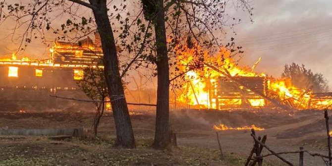Çankırı ve Kastamonu'da orman yangını (3)