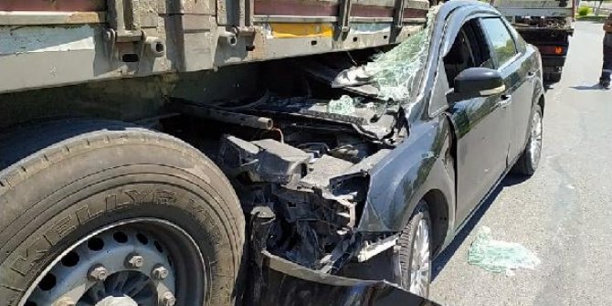 Avcılar’daki trafik kazasında mucize kurtuluş