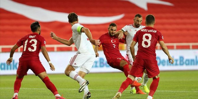 Türkiye UEFA Uluslar Ligi mücadelesinde Macaristan'a yenildi