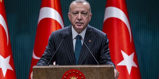 Cumhurbaşkanı Erdoğan: Milletimiz bu cennet vatanı bir bütün olarak koruyacak ve asla böldürtmeyecektir