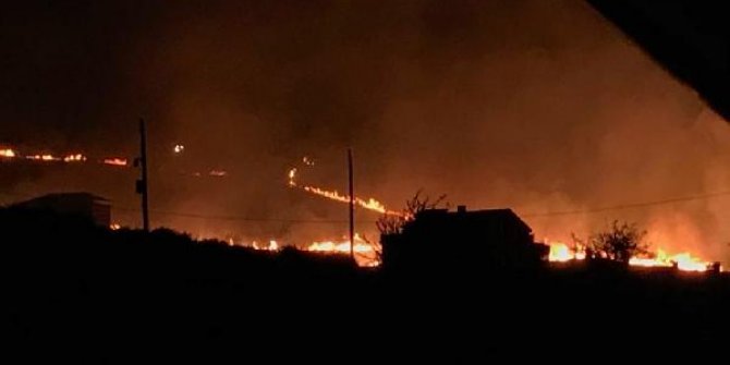 Yalova'da ormanlık alanda büyük yangın