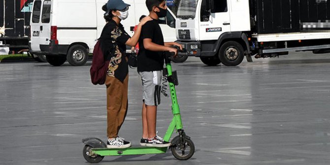 Elektrikli scooter'lardaki tehlikeye dikkat