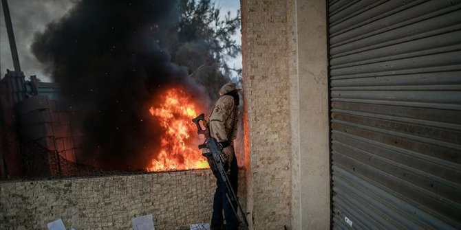 Libya'da Hafter milisleri ateşkesi yine ihlal etti