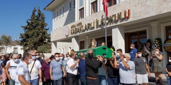 Hayırsever iş insanı, yaptırdığı okuldaki törenle son yolculuğa uğurlandı