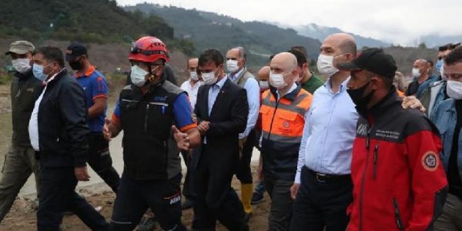 Bakanlar Soylu ve Karaismailoğlu, Giresun'da