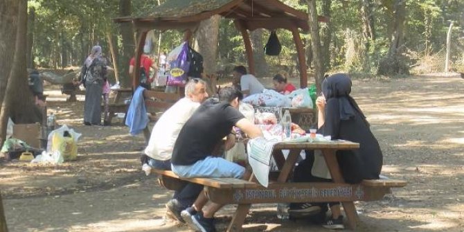 Belgrad Ormanı’nda hafta sonu yoğunluğu