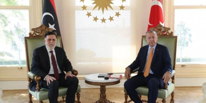Cumhurbaşkanlığı'ndan Erdoğan'ın Fayiz Es Serrac'ı kabulüne ilişkin açıklama