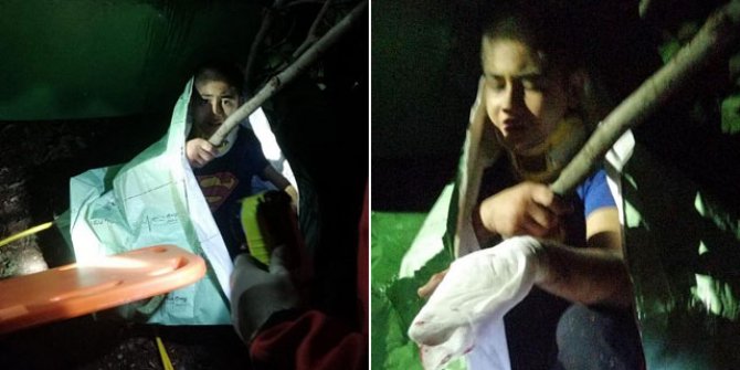 Ölen babasının yanında saatlerce kurtarılmayı bekledi