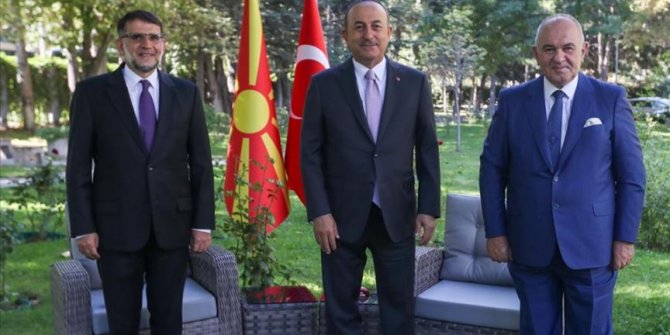 Dışişleri Bakanı Çavuşoğlu, Kuzey Makedonya Anayasa Mahkemesi Başkanı'nı kabul etti