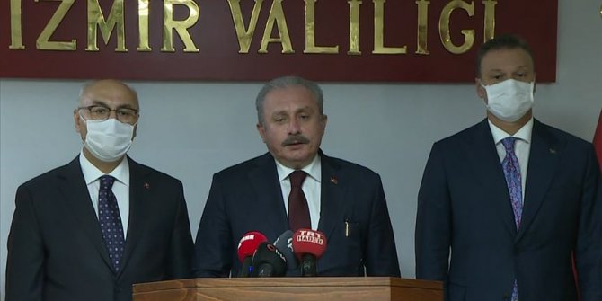 TBMM Başkanı Şentop: Mavi vatandan bir damla suyumuzda kimsenin gözü olmasına müsaade etmeyiz