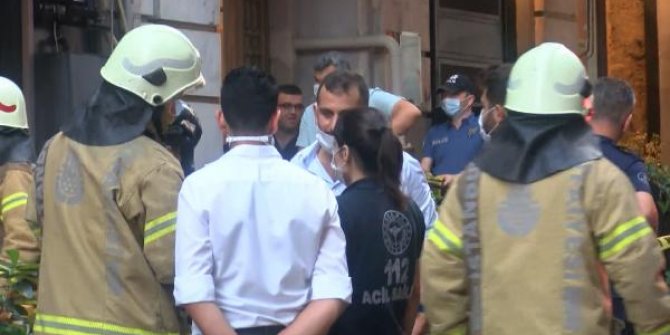 Beyoğlu'nda yangın hareketliliği