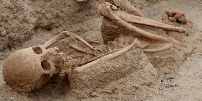 Urartular'a ait 2 bin 750 yıllık nekropoldeki iskeletlerde çürük diş çıkmadı