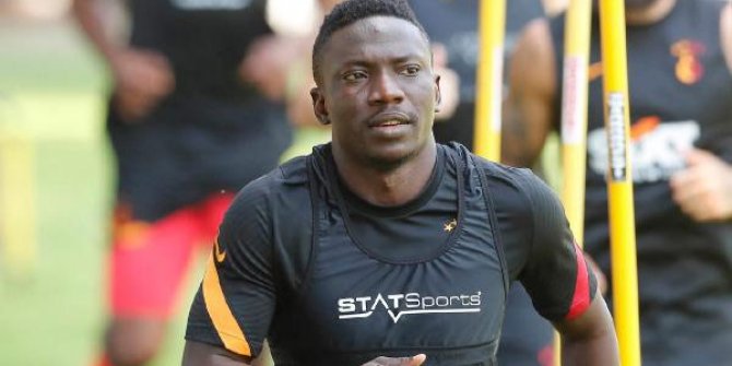 Galatasaray'da Etebo ilk idmanına çıktı