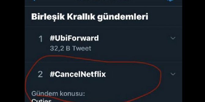 Netflix'e tepki, Türkiye'ye övgü