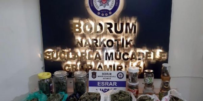 Bodrum'da uyuşturucu operasyonu