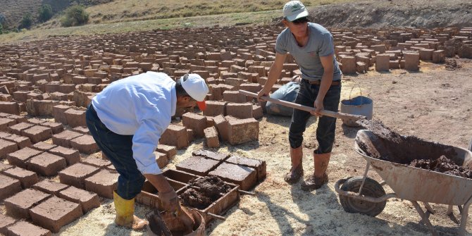 Tandır damı yapımı başladı