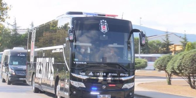 Beşiktaş, Trabzon'a gitti