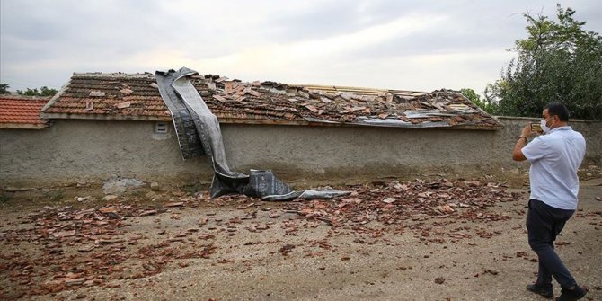 Kum fırtınası, Polatlı'da yaşamı olumsuz etkiledi