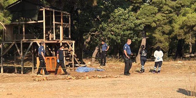 Ormanlık alanda dövülerek öldürülmüş olarak bulundu