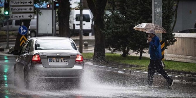 Meteorolojiden sağanak uyarısı