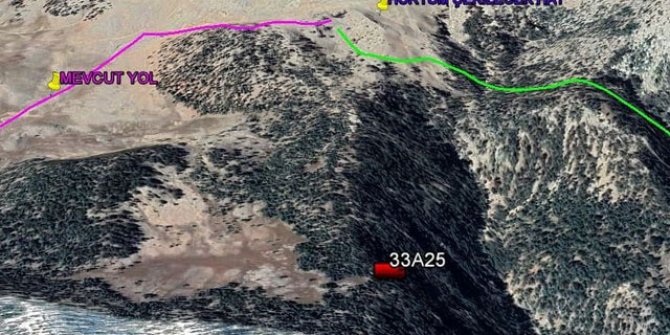 Pozantı'daki yangını 7 kilometre hortum çekerek kontrol altına almışlar