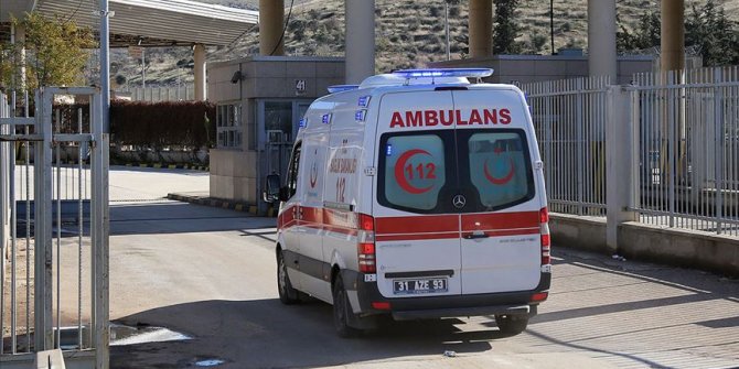 Türk Kızılayı aracına hain saldırı, 1 şehit