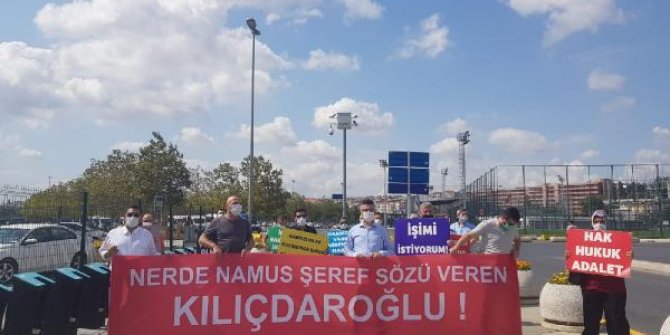 İBB meclis toplantısı öncesi protesto