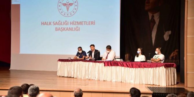 Mahalle denetim ekipleri ile Covid-19 toplantısı