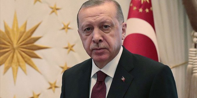 Cumhurbaşkanı Erdoğan'dan şehit Kızılay personelinin ailesine başsağlığı mesajı