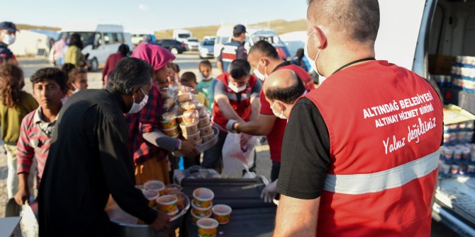 Altındağ'dan Polatlı'ya destek