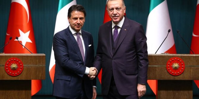 Cumhurbaşkanı Erdoğan, İtalya Başbakanı Conte ile telefonda görüştü