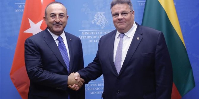 Çavuşoğlu ve Linkevicius: Türkiye ve Litvanya mükemmel ikili ilişkilere sahiptir