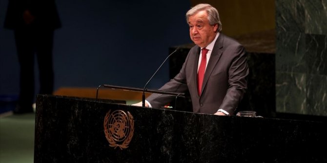 BM Genel Sekreteri Guterres: Bir kutuplaşma ve bölünme salgınıyla karşı karşıyayız