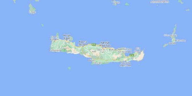 Yunanistan’ın Girit Adası’nda 5.7 büyüklüğünde deprem