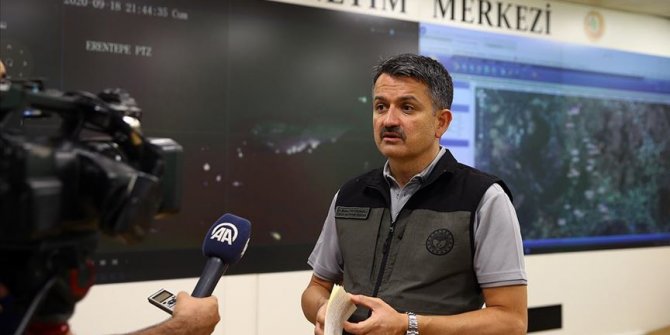 Tarım ve Orman Bakanı Pakdemirli: Antalya'daki yangın kontrol altına alındı