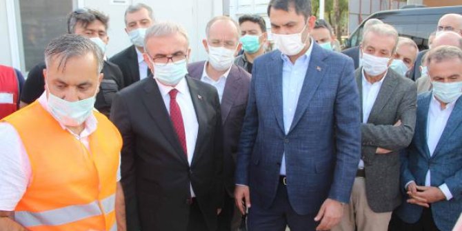 Bakan Kurum: Terör örgütünün Diyarbakır'a verdiği zararı hızlı bir şekilde gideriyoruz