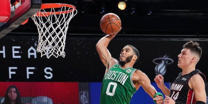 NBA'de Boston Celtics, konferans finallerinde ilk galibiyetini aldı