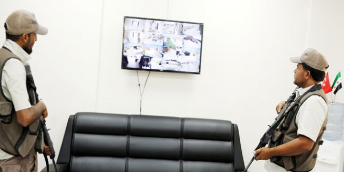 Tel Abyad, güvenlik kameraları ile izleniyor