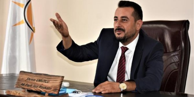 Edremit AK Parti İlçe Başkanı Umutlu'dan belediyeye usulsüzlük suçlaması