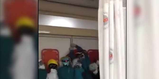 Ankara'da hastanedeki bu görüntülerin ardından Valilik'ten açıklama geldi