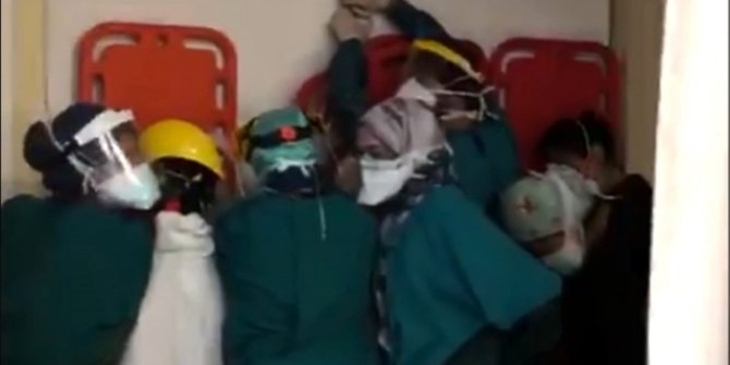 Ankara'da sağlık çalışanlarına saldırı soruşturmasında 5 gözaltı