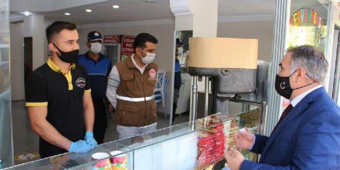 Kula'da koronavirüs denetimleri sıklaştırıldı