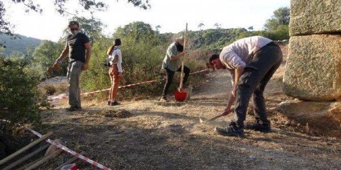 Gerga Antik Kenti'nde ilk kazma vuruldu