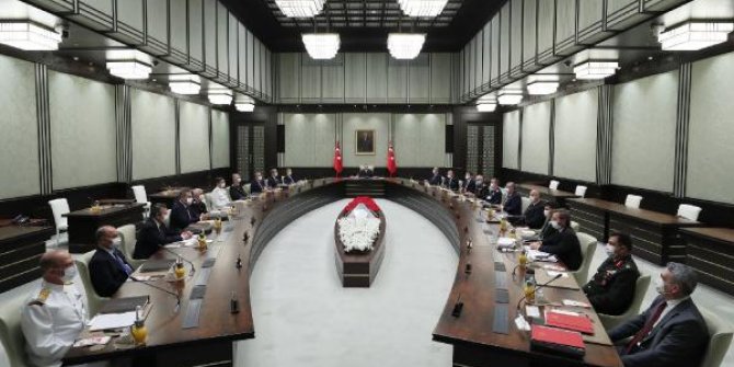 Milli Güvenlik Kurulu toplandı