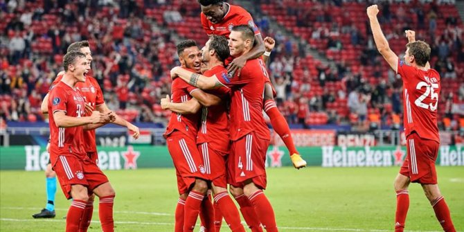 UEFA Süper Kupa'nın sahibi Bayern Münih